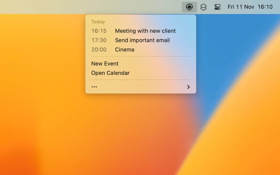 Today screenshot 2