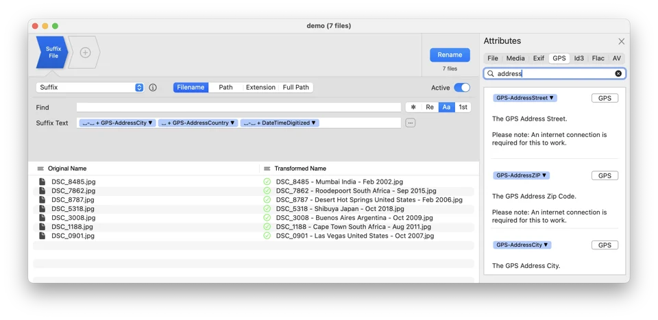 Transnomino screenshot 4