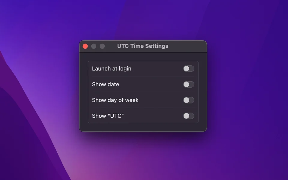UTC Time screenshot 3