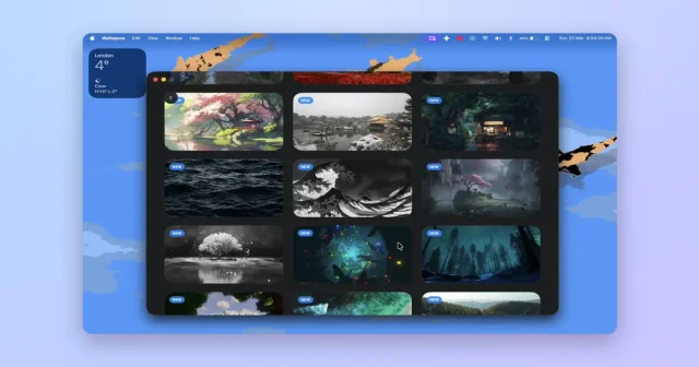 Wallspace screenshot