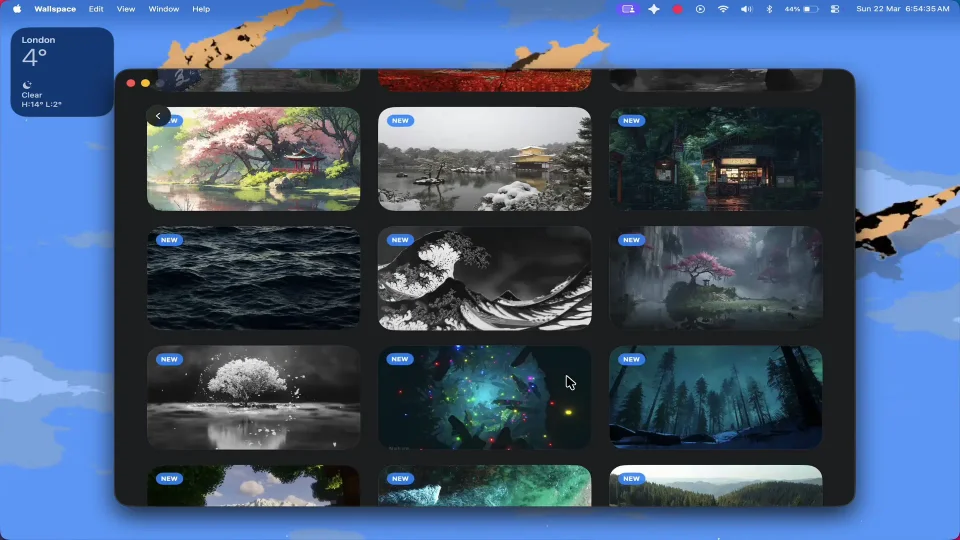 Wallspace screenshot 2