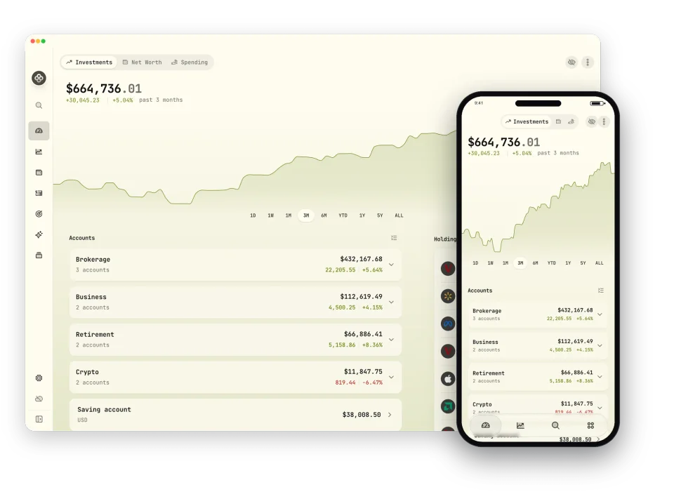 Wealthfolio screenshot 2