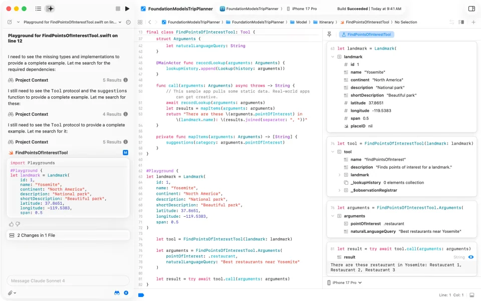Xcode screenshot 7