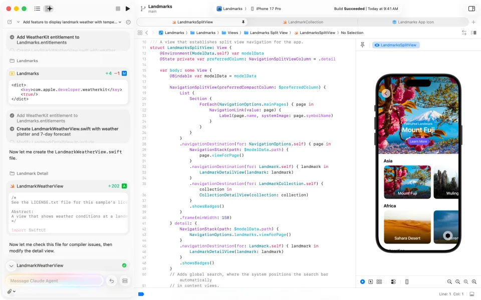 Xcode screenshot 3