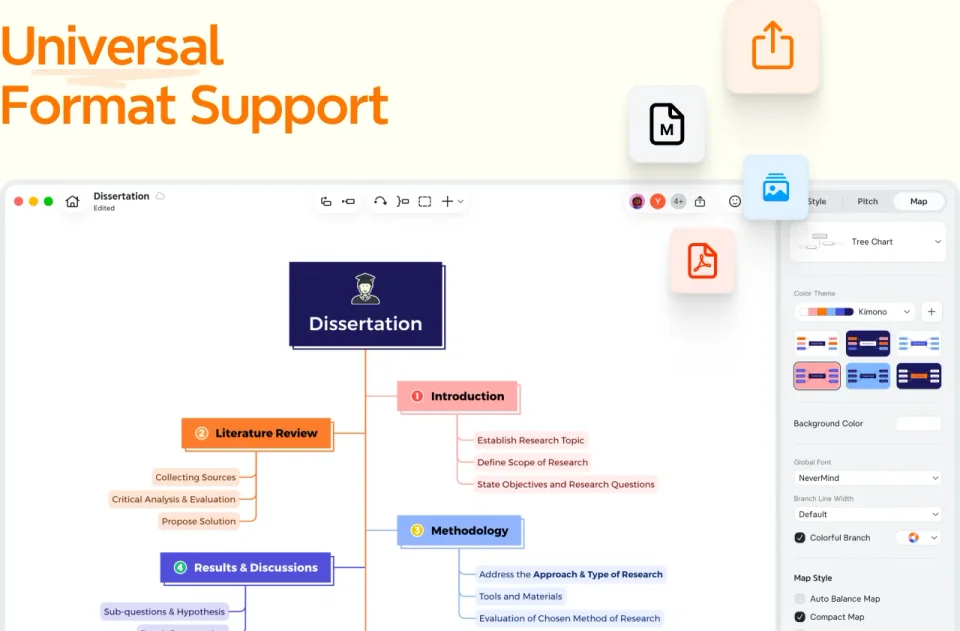 Xmind screenshot 4