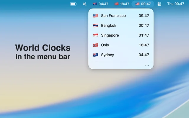 Zone Bar screenshot