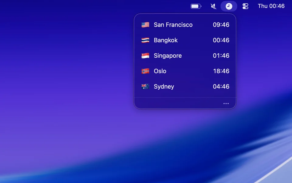 Zone Bar screenshot 2
